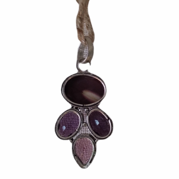 Vintage Amethyst Pendant - Picture 2 of 4